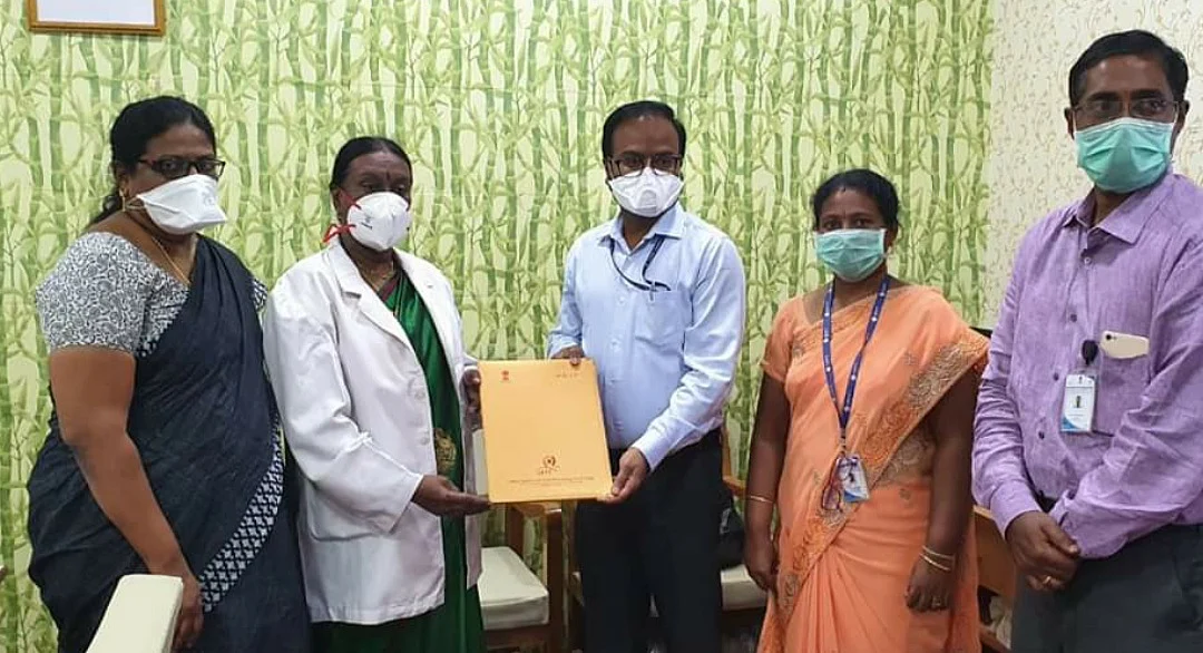 இதற்கான ஆவணம் வழஙகப்படுகிறது