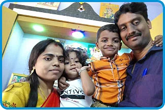 ரேகா குடும்பத்துடன்
