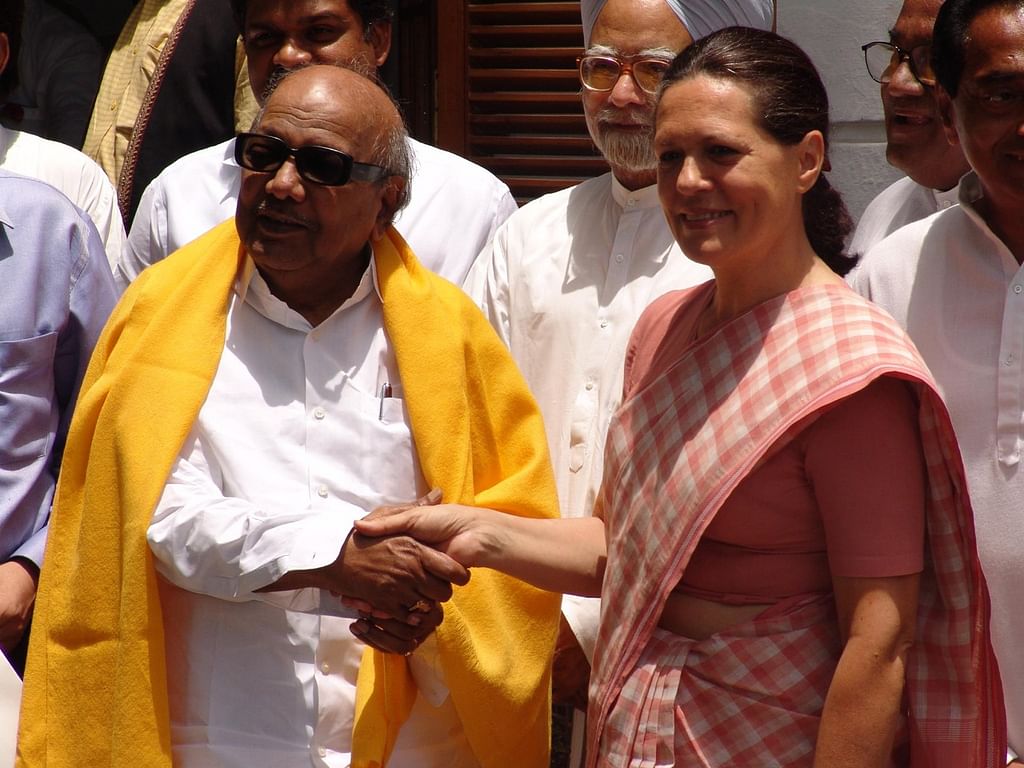 சோனியா, கருணாநிதி