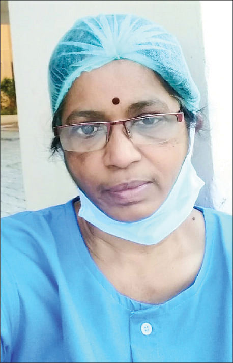 கொரோனா வார்டு பணியைக் கேட்டு வாங்கினேன்! - கண்ணகி சிஸ்டர்