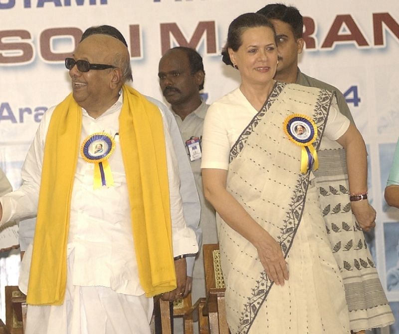 கருணாநிதி சோனியா