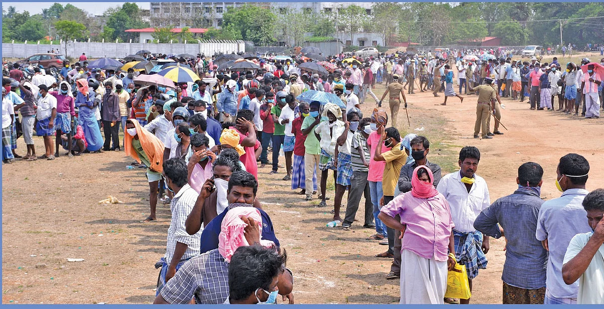 குடிக்கட்டும் தமிழ்நாடு... பரவட்டும் கொரோனா...
