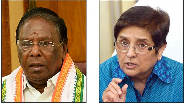 நாராயணசாமி - கிரண்பேடி
