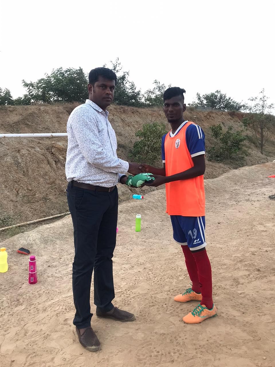 Sivasakthi with Raman Vijayan