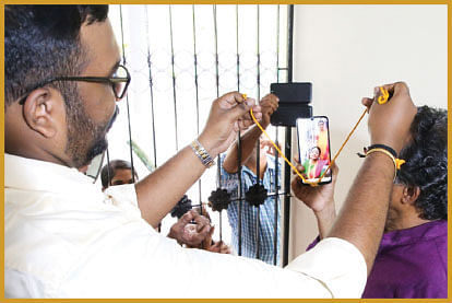 ஸ்ரீஜித் - அஞ்சனா ஜோடி.