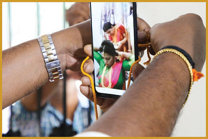 ஸ்ரீஜித் - அஞ்சனா ஜோடி.