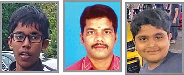 ஜெய் பிரஜின், சரவணன், யஷ்வா சுரேந்திரன்