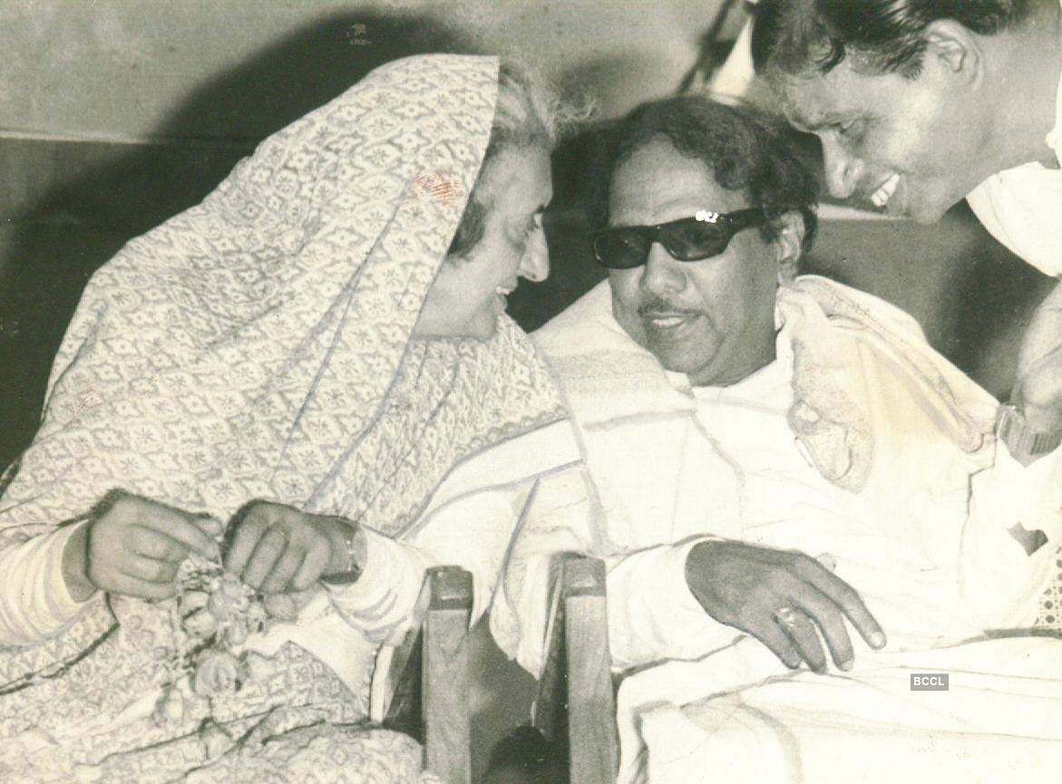 இந்திரா காந்தி, கருணாநிதி