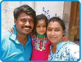 கலைச்செல்வி குடும்பத்துடன்