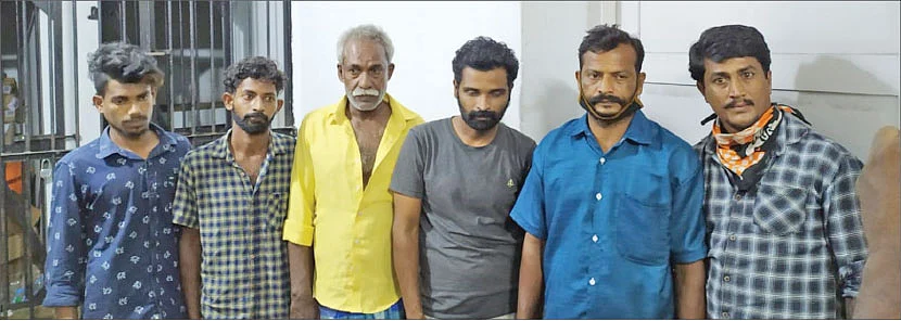 கைதுசெய்யப்பட்டவர்கள்...