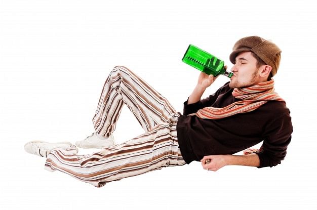 Drunkard I Representational image