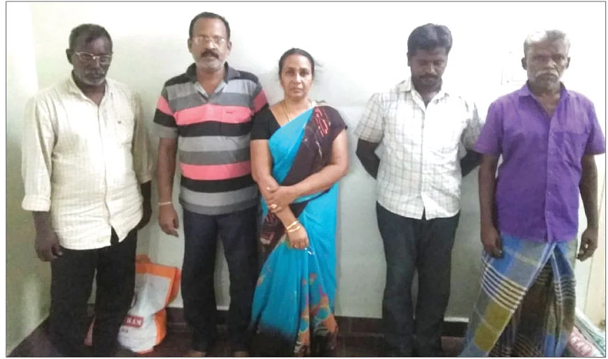 பிரபாகரன் - செந்தில்குமார் - ராஜம் - ராமச்சந்திரன் - பழனிவேல்