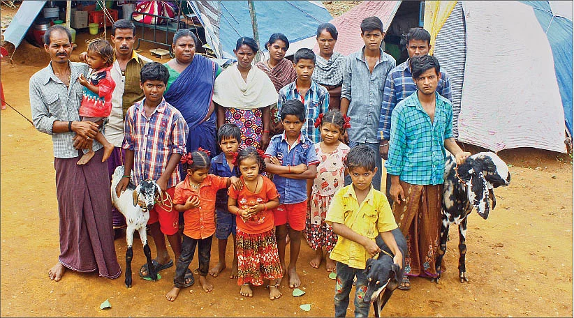 சர்க்கஸ் வீரர்கள், ஆனால் சாப்பாடு கிடைப்பதே சாகசம்!