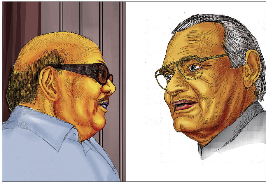 கருணாநிதி - வாஜ்பாய்