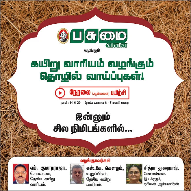 கடன் உதவி... 90 சதவிகிதம் மானியம்! - கயிறு வாரியம் வழங்கும் தொழில் வாய்ப்புகள்!