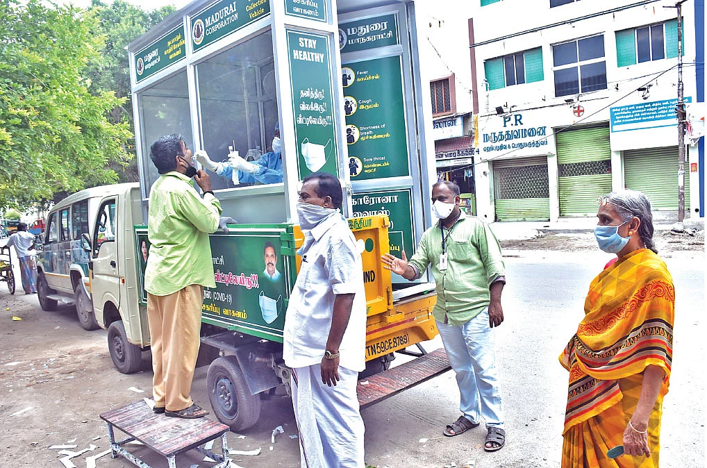 மதுரையை மிரட்டும் கொரோனா...