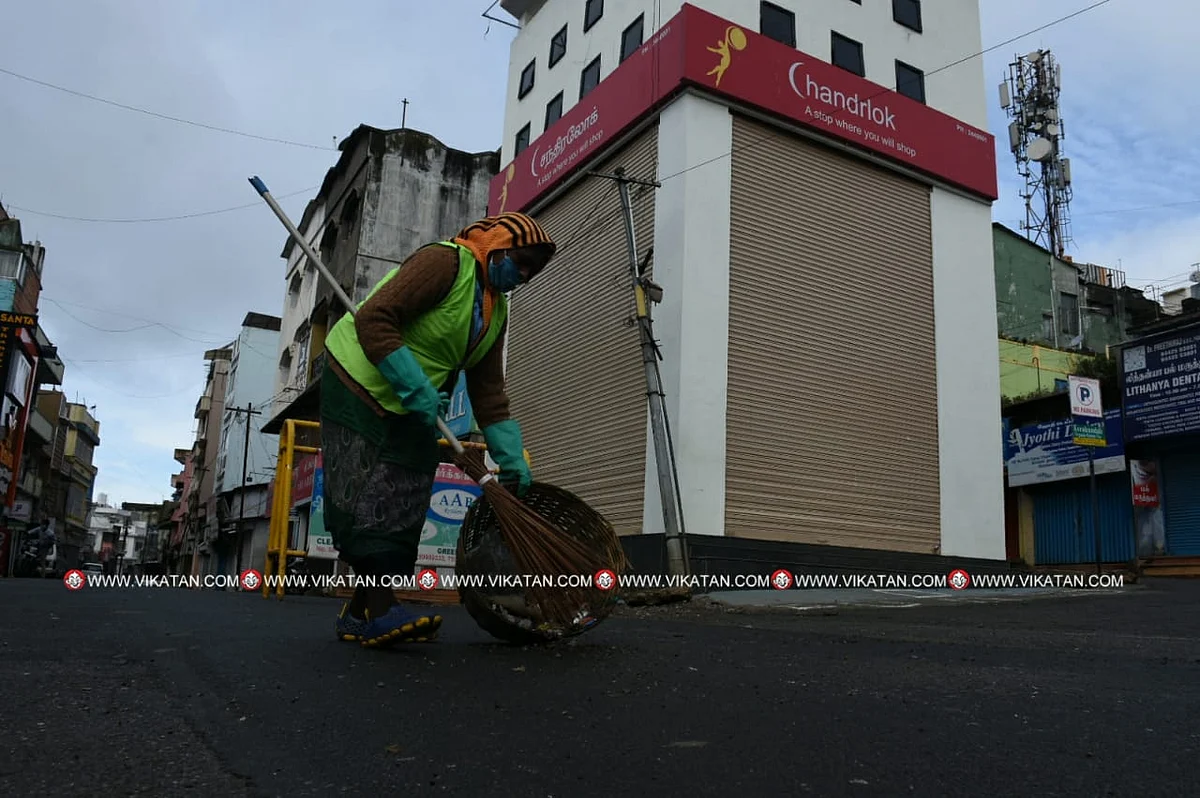 Sanitary Worker (Representational Image)