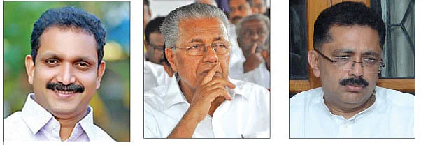 கே.சுரேந்திரன் - பினராயி விஜயன் - ஜலீல்