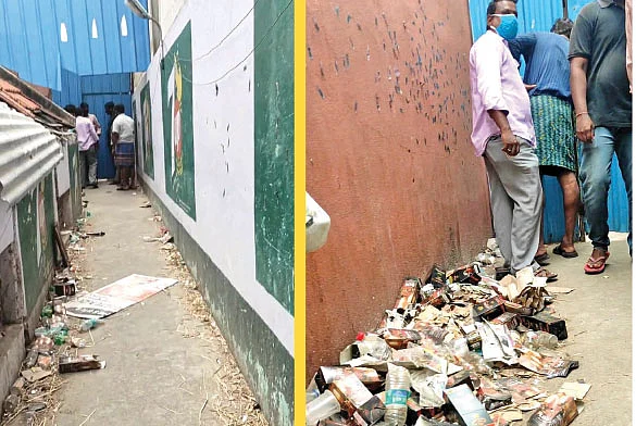 சென்னையில் ‘சரக்கு’க்கு இல்லை ஊரடங்கு!