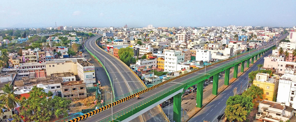 கொரோனா பணிகளுக்கு பணமில்லை... கோவையில் ரூ.1,600 கோடி பாலத்துக்கு டெண்டர்!