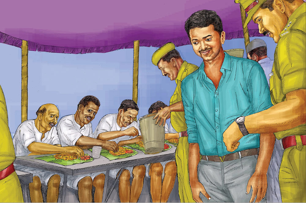 ஜெயில்... மதில்... திகில்! - 40 - சென்னை மத்தியச் சிறையில் நடிகர் விஜய்!