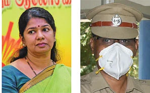 கனிமொழி - ஜெயக்குமார்