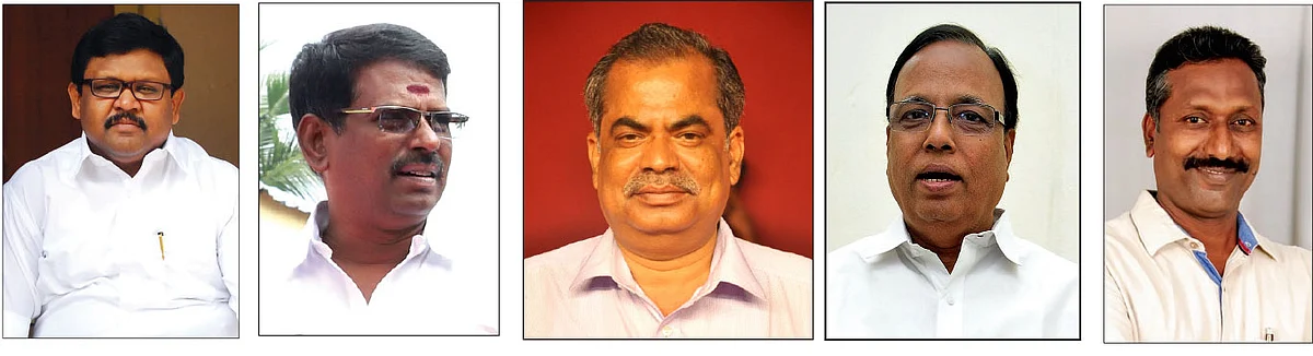 வைகைச்செல்வன், பார்த்தசாரதி, கனகராஜ், கோபண்ணா, லெனின்