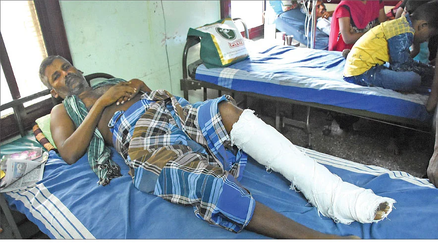 செம்மணி சிகிச்சையில் இருந்தபோது...