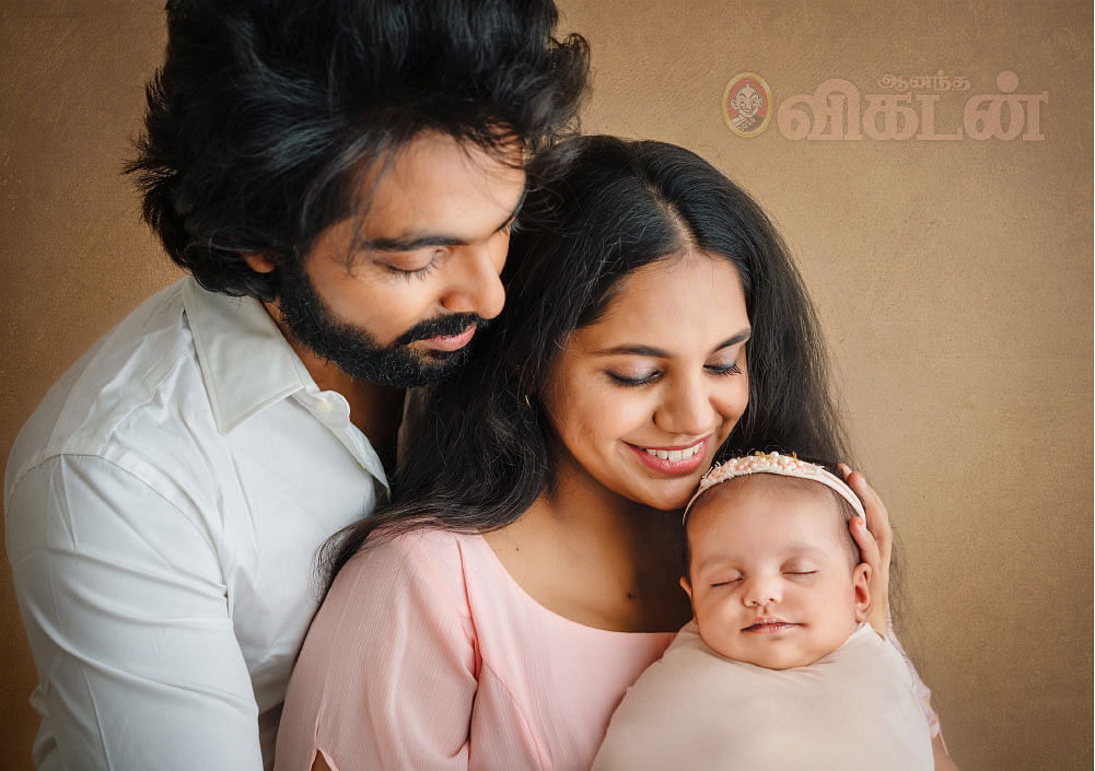 ஜி.வி.பிரகாஷ் - சைந்தவி - அன்வி