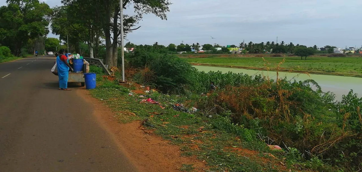 குப்பை கொட்டுதல்