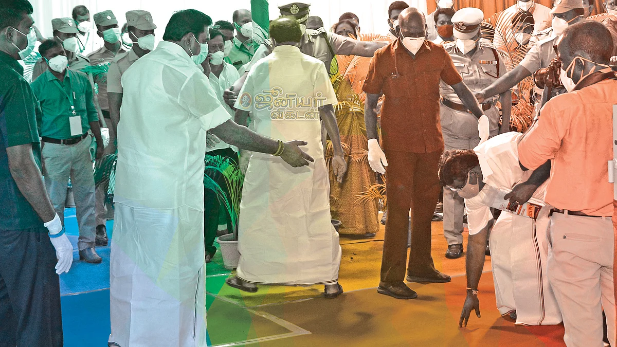 முதல்வர் ஆய்வுசெய்கிறார்...