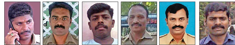 குமார் - ஸ்டீபன் ஜோஸ் - சாகர் - பழனி - செல்லத்துரை - ஜோஸ் -