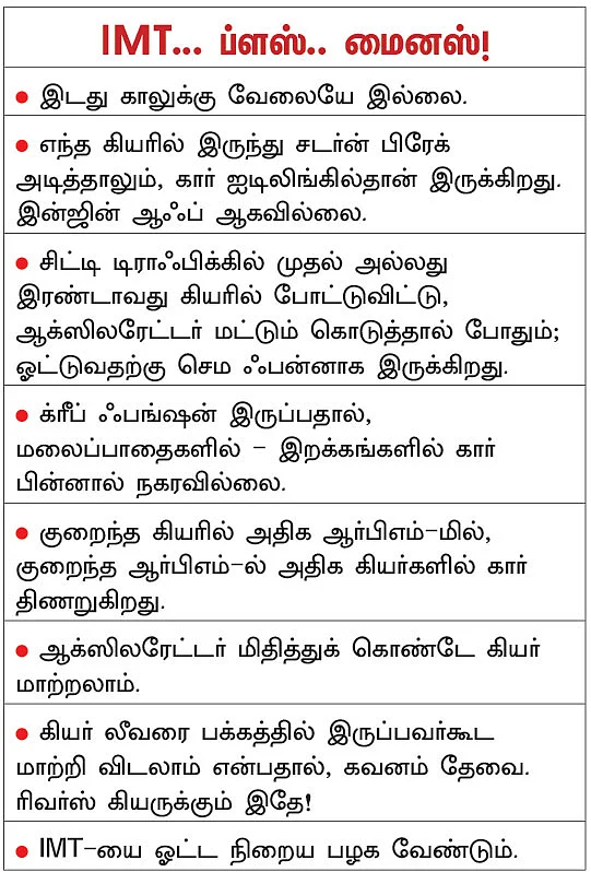 IMT பாதுகாப்பா... ஜாலியா?