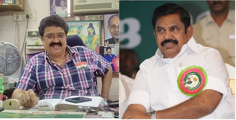 எஸ்.வி.சேகர் - எடப்பாடி பழனிசாமி