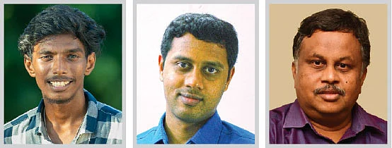 சஞ்சய், ஸ்வாதிக் சங்கரலிங்கம், நெடுஞ்செழியன்