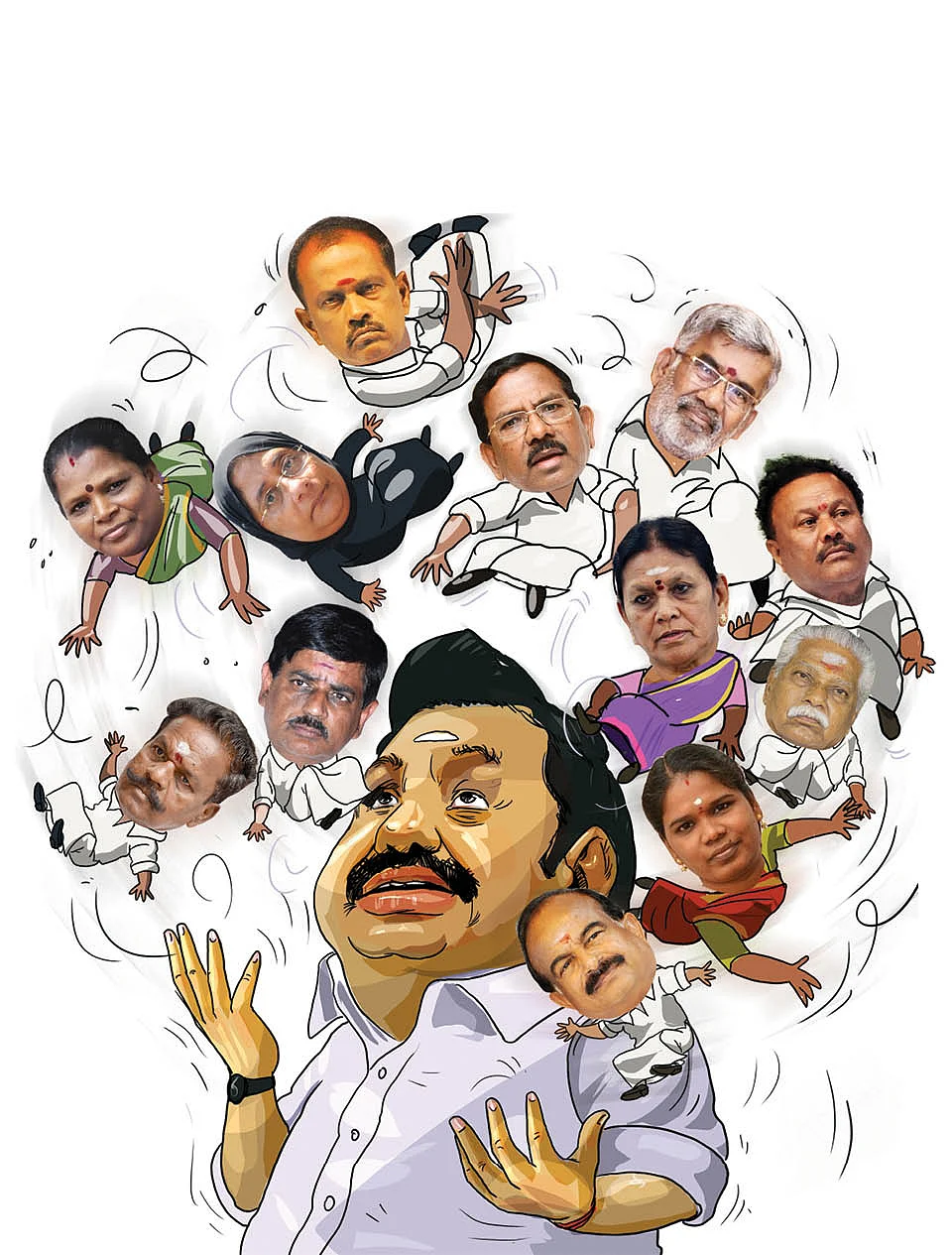 டஜன் அமைச்சர்களுக்கு ‘கல்தா’... எடப்பாடி டெரர் கணக்கு!
