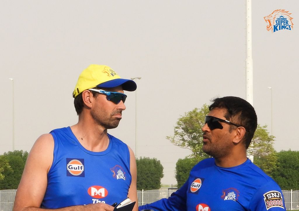 Stephen Fleming, Dhoni