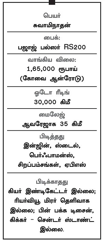 220 பல்ஸரைவிட ஸ்பீடா போகுது!