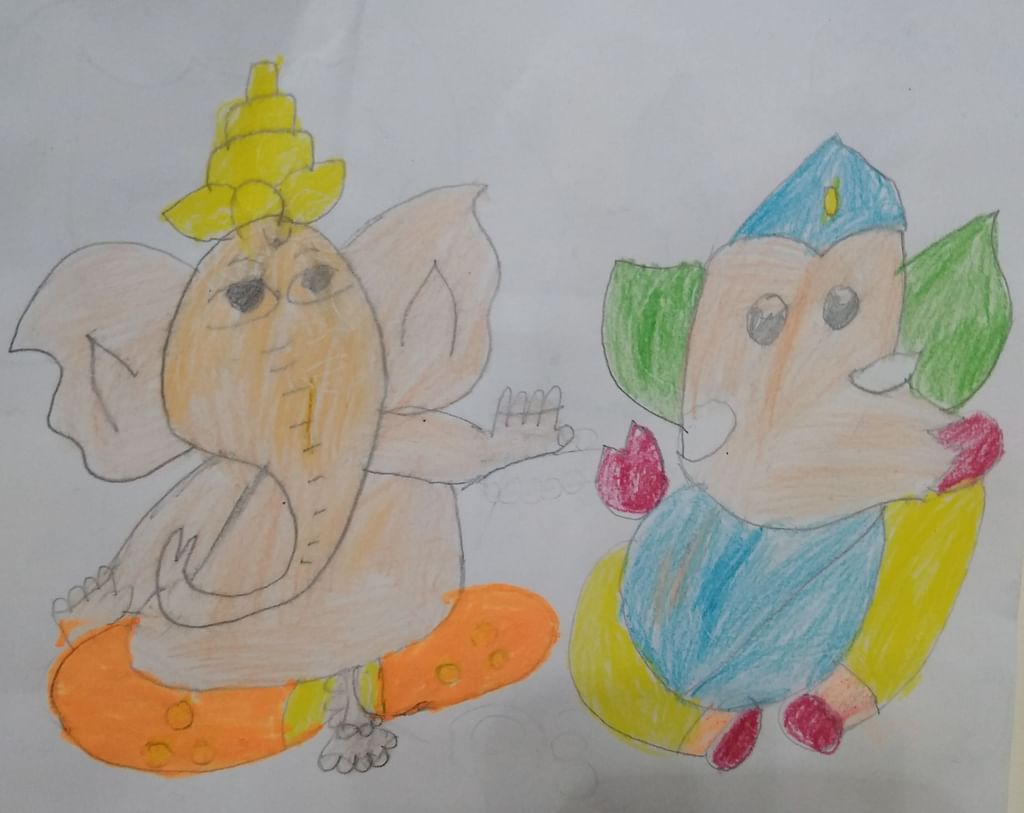 Colouring For Kids Lord Ganesha - ClipArt Best