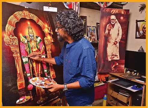 ஓவியம்: இளையராஜாவின் நெகிழ்ச்சி... ரஜினியிடம் இருக்கும் ஓவியம்... விகடனின் அங்கீகாரம்...