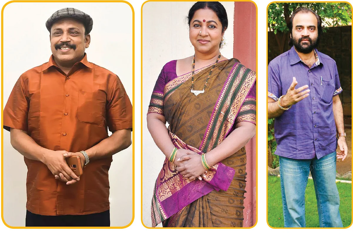 தம்பி ராமையா - ராதிகா சரத்குமார் - யூகி சேது