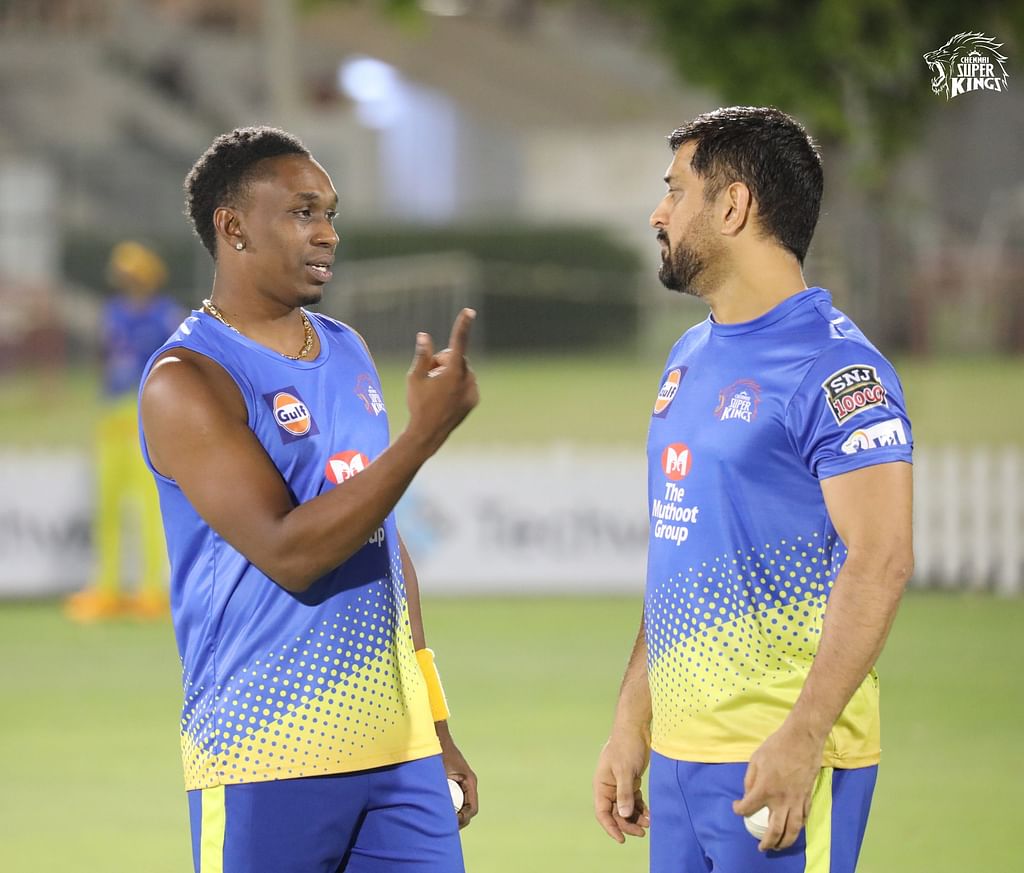 Bravo, Dhoni