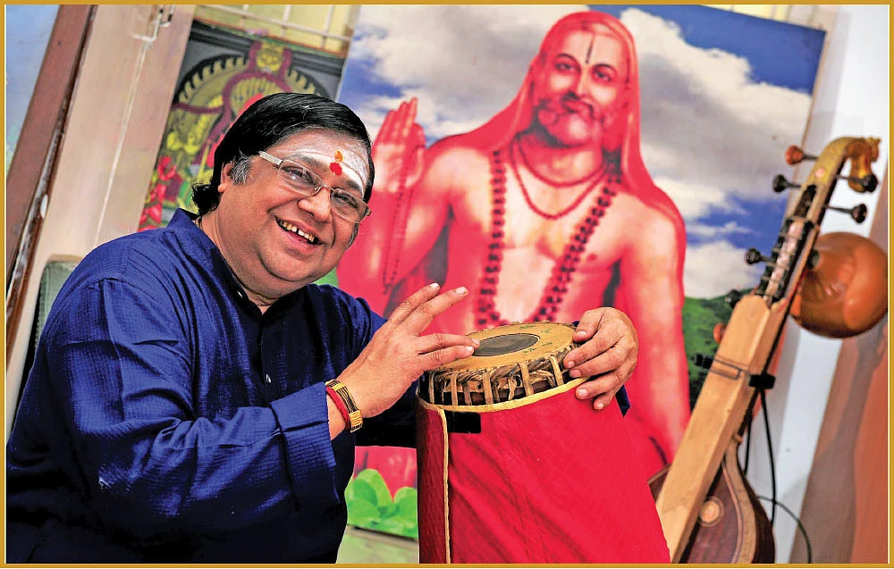 "கேட்கிறவங்களுக்கு
கொஞ்சமாவது லய ஞானம் இருக்கணும்" - மிருதங்க வித்வான் திருவாரூர் பக்தவத்சலம்