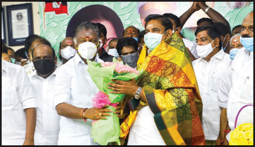 எடப்பாடி பழனிசாமி, ஓ.பன்னீர்செல்வம்