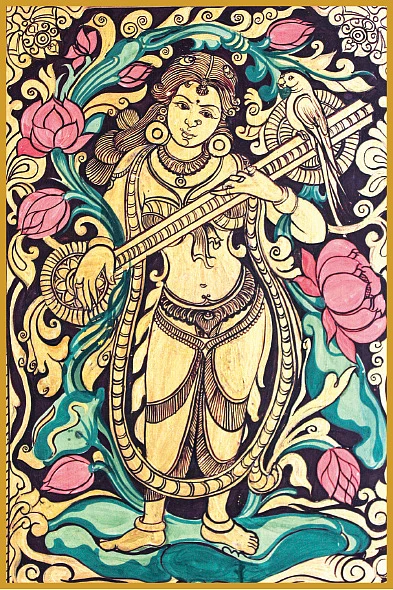 மூலிகைகளின் வண்ணச் சங்கமம் கலம்காரி!