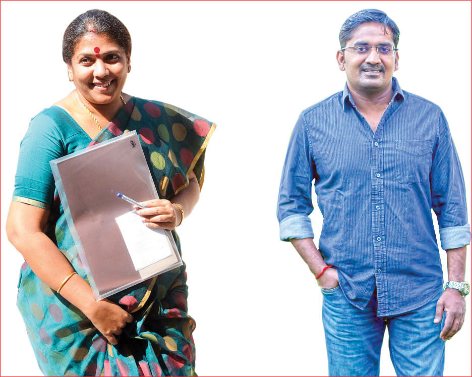 கோகுல இந்திரா, கருணாகரன்