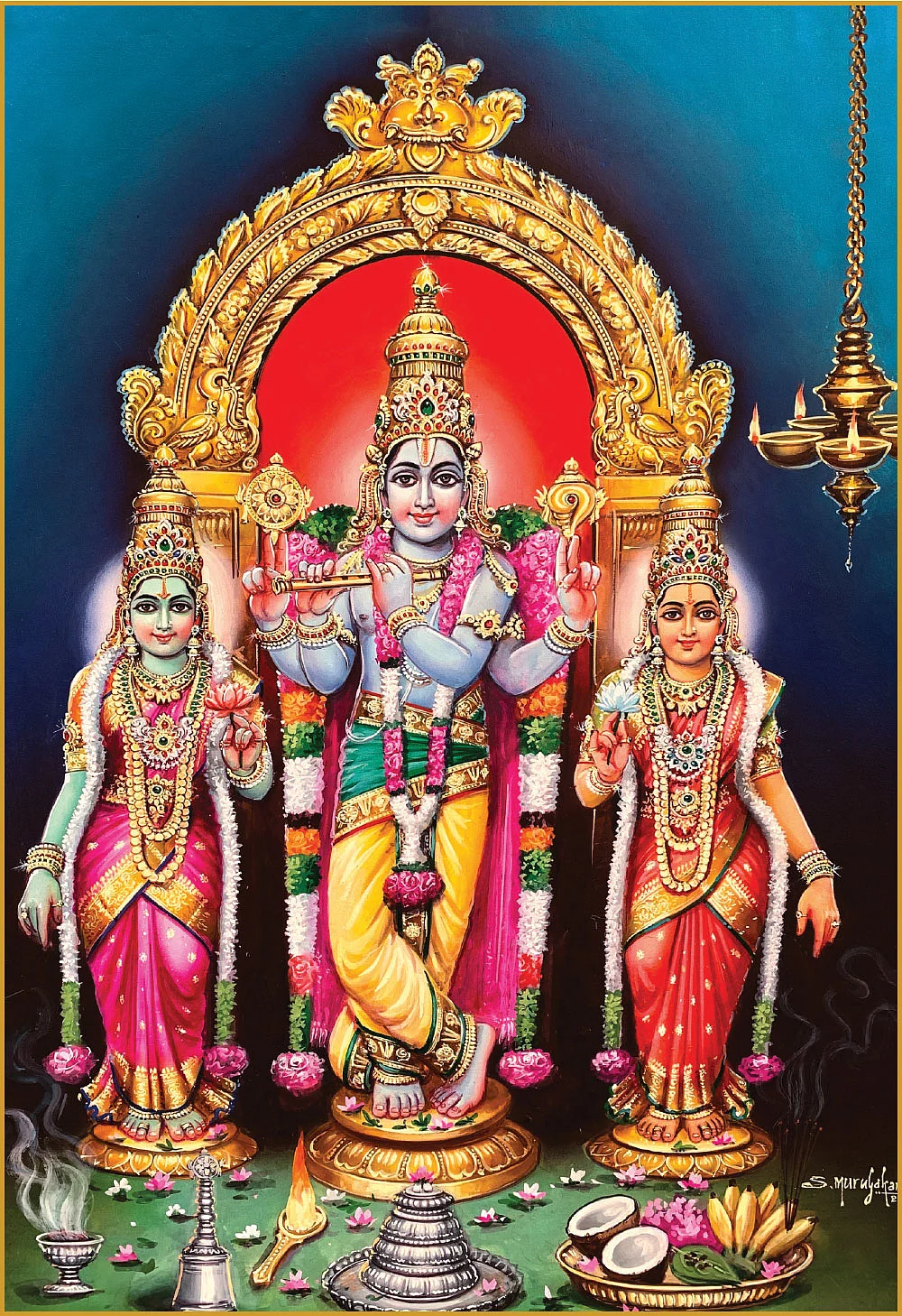 ‘இறைவன் கொடுத்த வரம்!’ - ஓவியர் எஸ்.முருகக்கனி