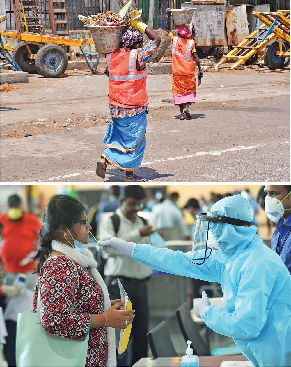 முன்களப் பணியாளர்களுக்கு ராயல் சல்யூட்!