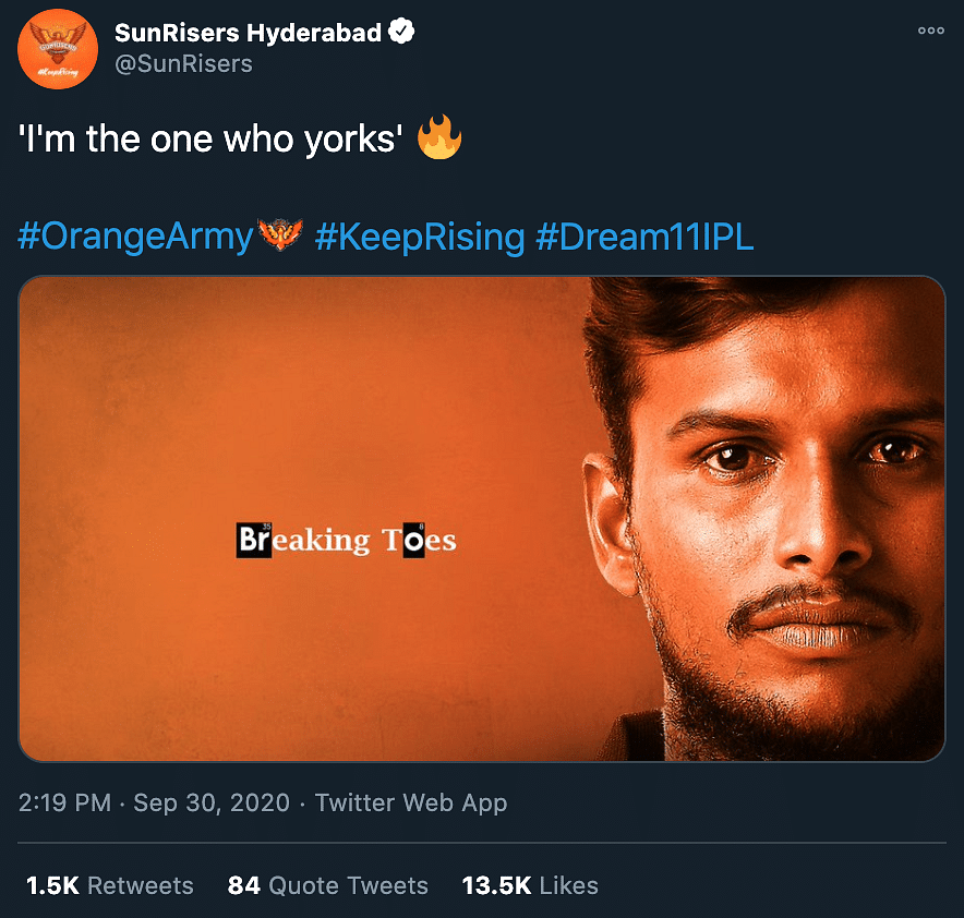 SRH Social Media Viral Moments