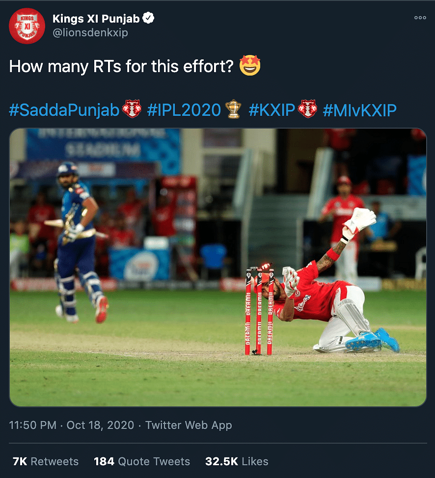 KXIP Social Media Viral Moments